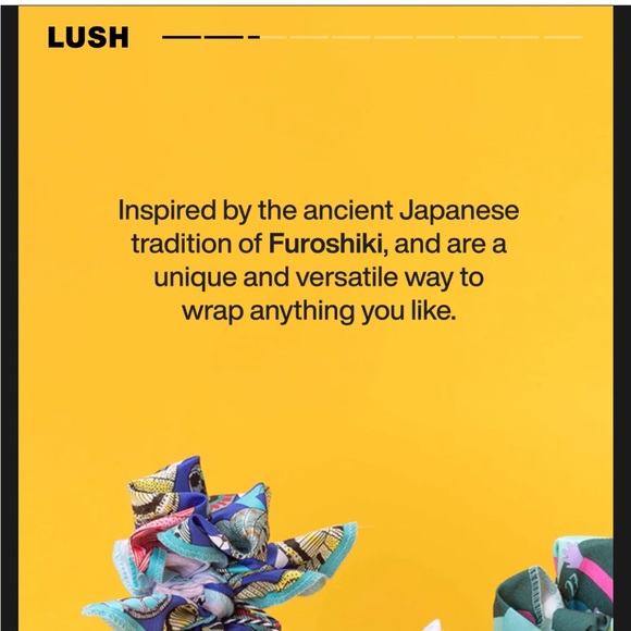 LUSH 100% ORGANIC COTTON WRAP SCARF HEADBAND NEON PRINT COSMETICS BEAUTY HAIR - Picture 4 of 8